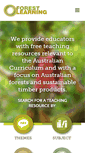 Mobile Screenshot of forestlearning.edu.au